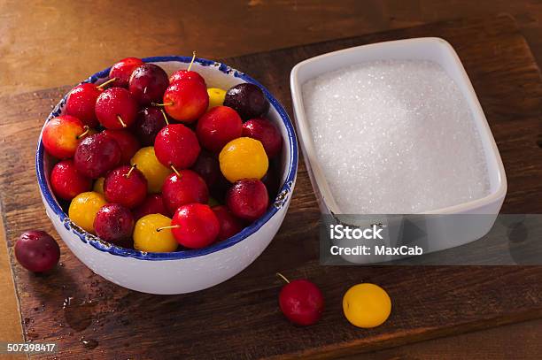 Fresh Cherry Plums Stock Photo - Download Image Now - Agriculture, Assistance, Autumn