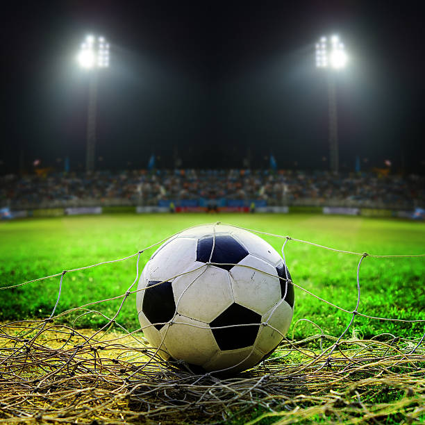 istock Football on the field 507400419
