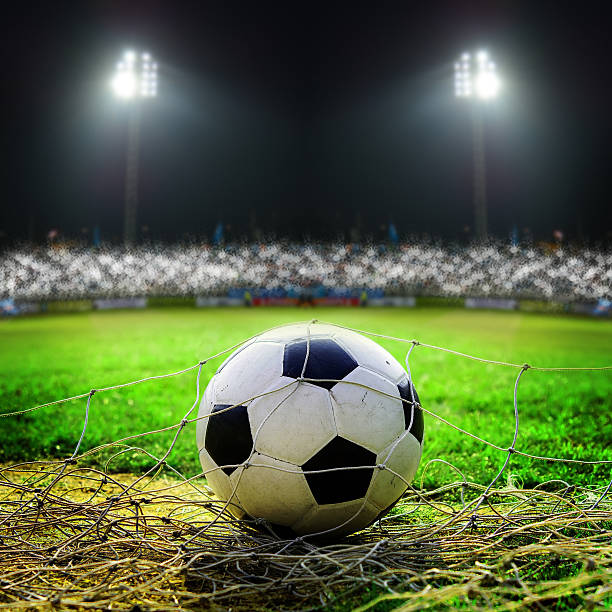 istock Football on the field 507400433