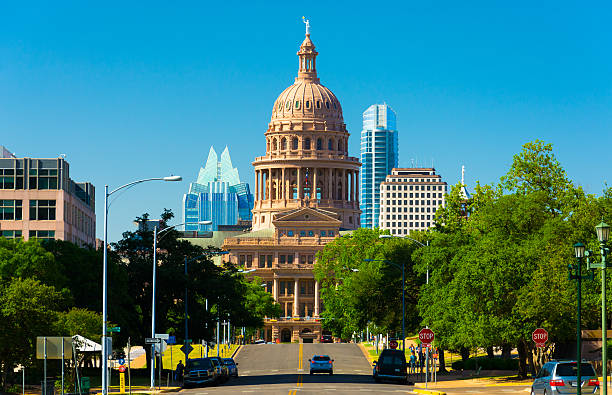 istock Texas State Capitol and Austin buildings 507400679