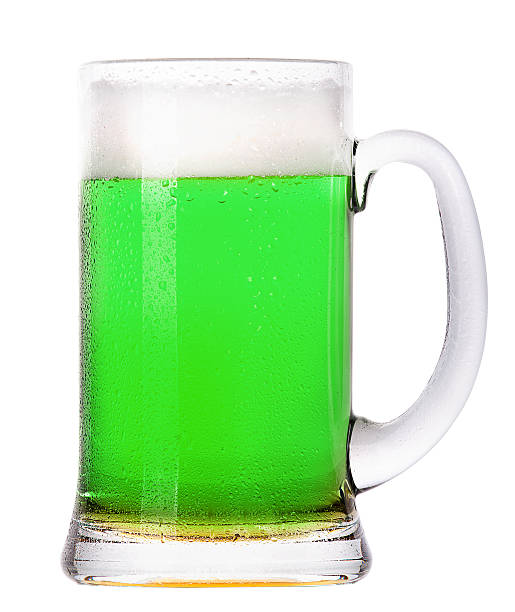 istock green beer isolated on a white 507400781