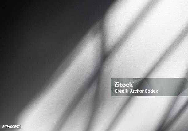 Abstract Background Of Soft Shadow Lines Stock Photo - Download Image Now - Shadow, Window, Light - Natural Phenomenon