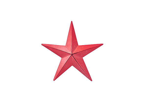 istock isolated chrismas red star on white 507401024