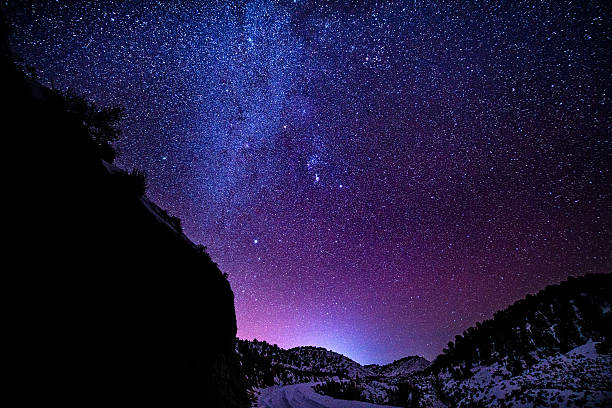istock Mountains at Night with Milky Way Galaxy 507401492