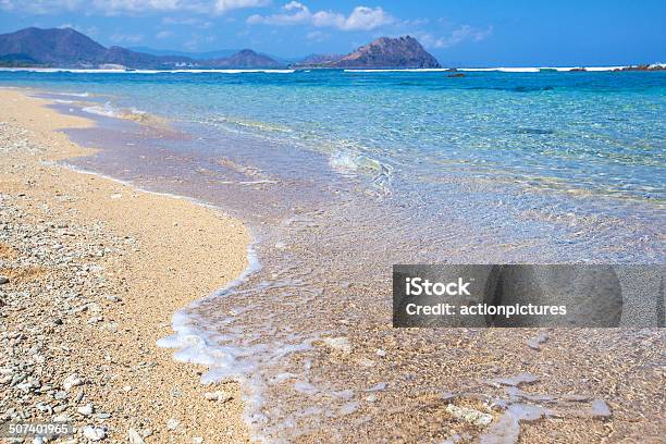 Tropical Paradise Idyllic Beach Stock Photo - Download Image Now - Beach, Blue, Clean