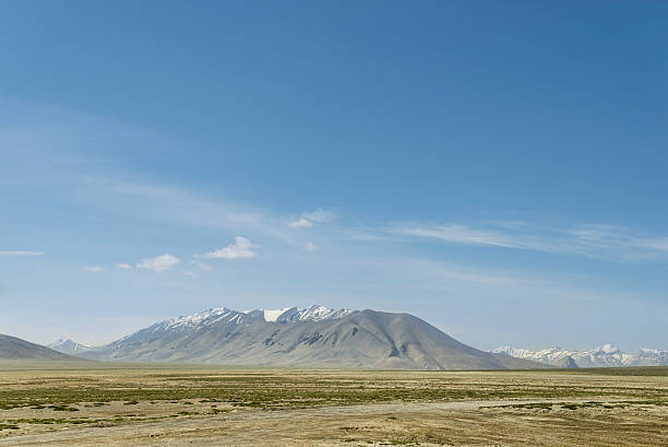 istock Highlands road among snowcapped summits 507402551