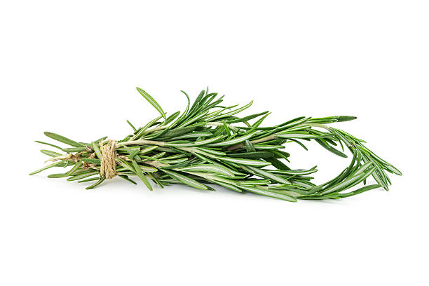istock Bunch of rosemary isolated on white 507402886