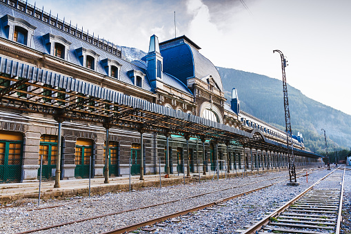 Canfranc, old train station