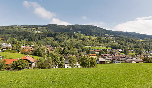 istock Alpine village Mondsee in Austria 507422674