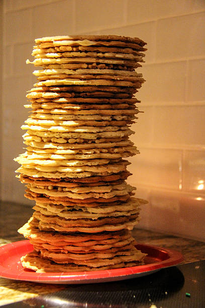 istock leaning tower of pizzelles 507424516