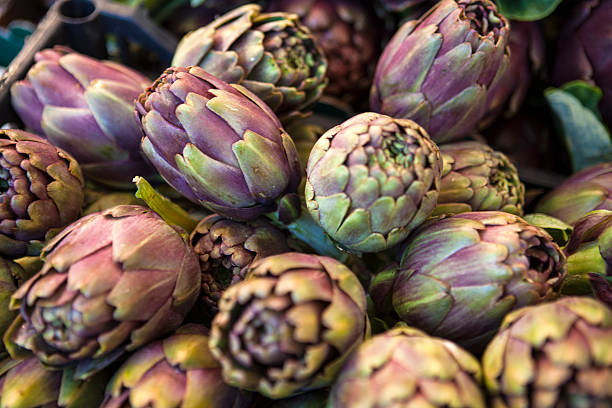 istock Artichoke, unblown flower 507424874