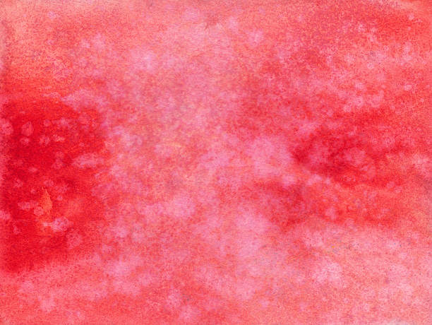 istock Mottled pink hand painted abstract background 507427696