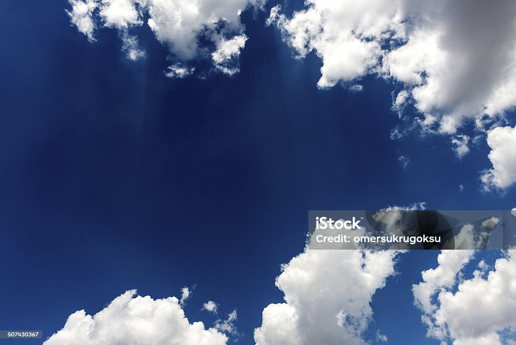 Clouds Clouds in blue sky. Arrangement Stock Photo