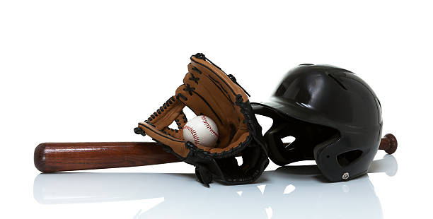 istock Baseball equipment isolated on white 507430617