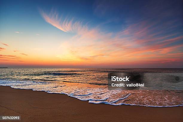 Sunrise Over Sea Stock Photo - Download Image Now - Awe, Beach, Beauty