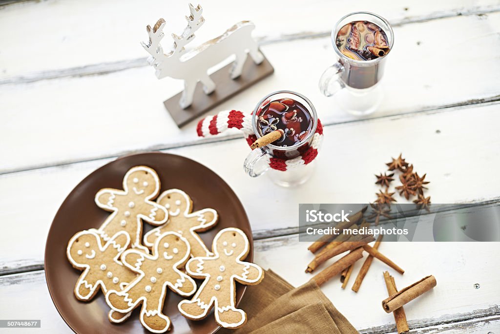 ready for X-mas gingerbread for Christmas Alcohol - Drink Stock Photo