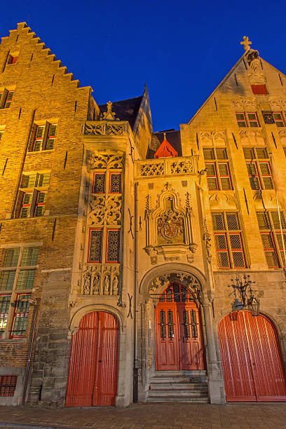 istock Bruges - Jan van Eyck birth house 507449293