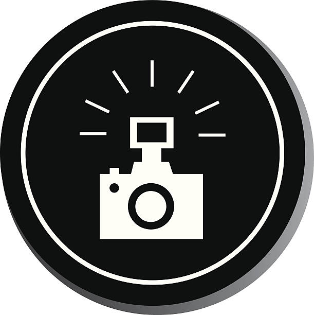 카메라 레이블입니다 - video still video computer icon expertise stock illustrations