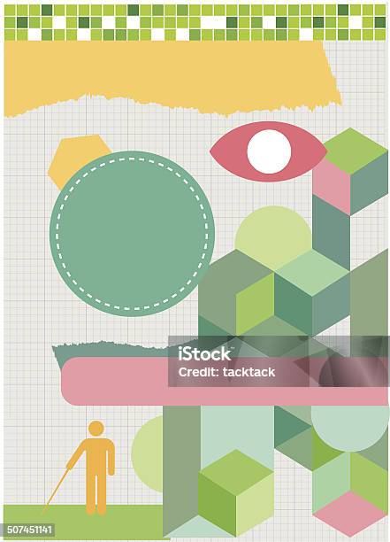 Sweet Poster For Add Content Stock Illustration - Download Image Now - Abstract, Animal Body Part, Animal Eye