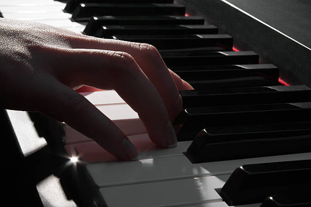 istock woman's hand playing the piano 507452588