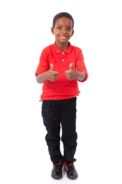 istock African american little boy making thumbs up 507452862