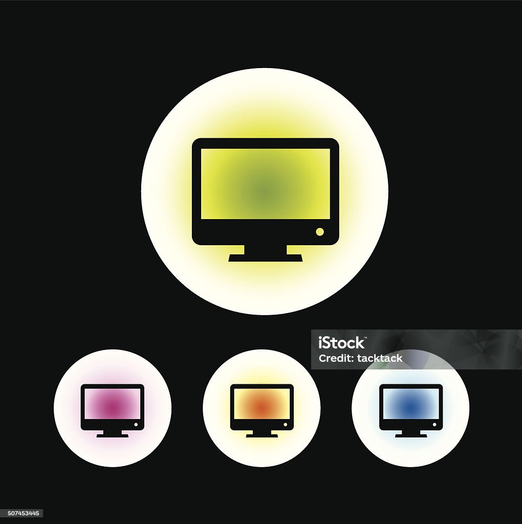 computer symbol computer symbol in black background United Nations Command Military Armistice Commission stock vector