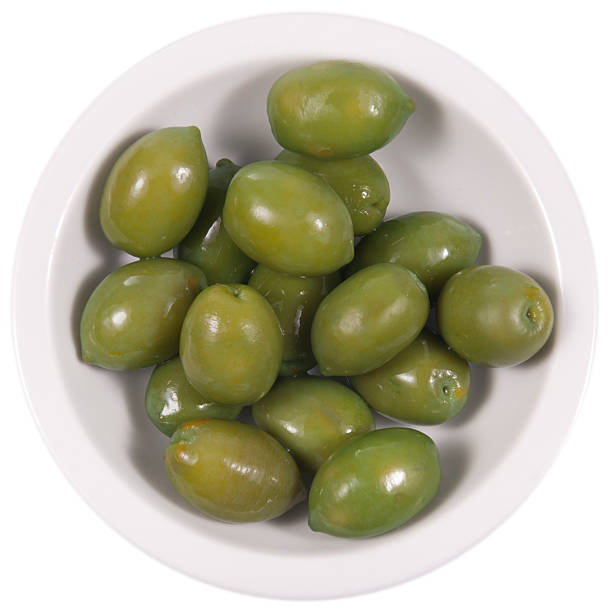 istock large green olives in a plate 507454634