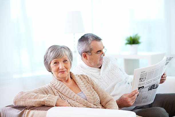 istock Happy mature woman 507455137