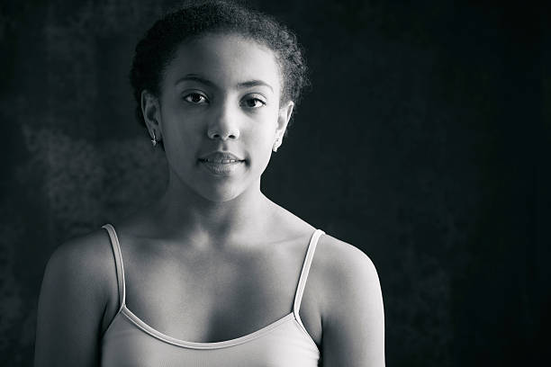 istock Mixed race girl 11 years old 507455268