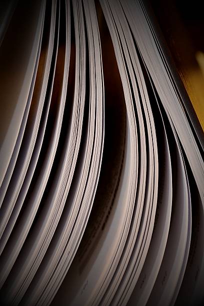 istock Closeup of an open book 507458594