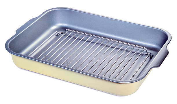 istock Metal baking tray isolated on white 507462472
