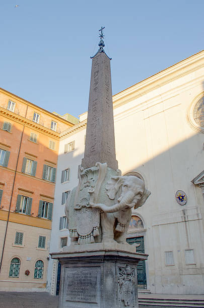 istock Elephant and Obelisk by Bernini in Piazza della Minerva, Rome 507478850
