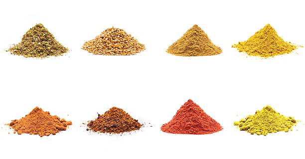 istock Colorful spices variety collection 507480584