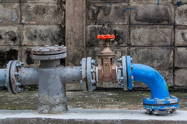 istock old rusty industrial tap water pipe and valve 507482390