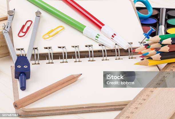 Back To School Stock Photo - Download Image Now - Back to School, Blank, Blue