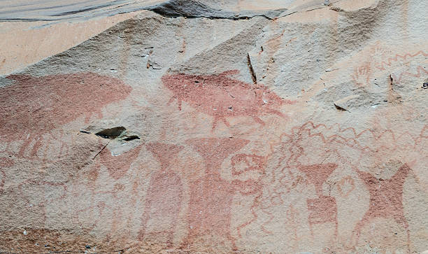 istock Ancient Cave Paintings in Thailand 507488417
