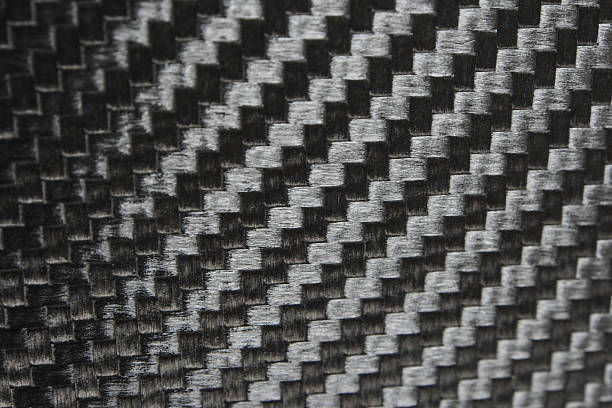 istock Texture of Silver Carbon Fiber 507488905