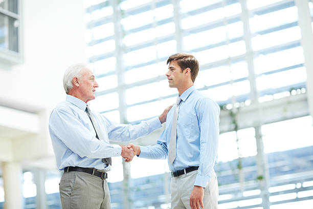 istock Greeting the new employee 507489313