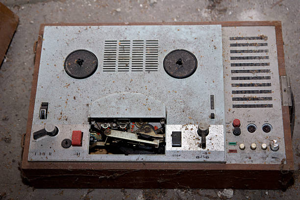 istock Vintage Reel-to-Reel Tape Player 507489681