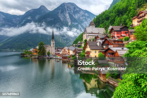 istock Hallstatt village in Austria 507489863