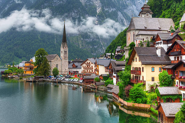 istock Hallstatt village in Austria 507489869