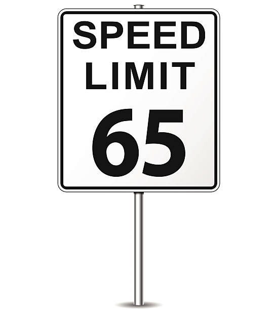 Speed 6 Sign Speed Limit Sign 65