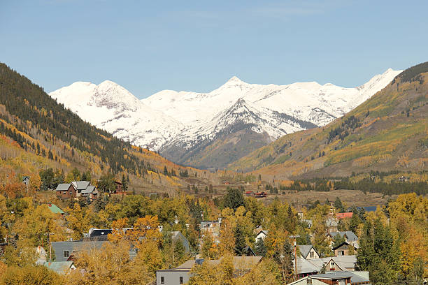 istock Crested Butte Mountain Town from Above 507492142