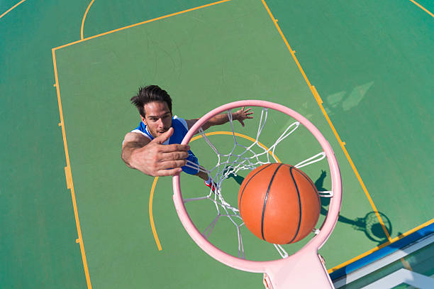 istock Young Male Basketball Player Making a Basket 507493441
