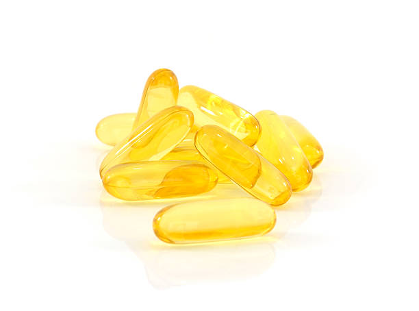 istock fish oil isolated on white background 507494036