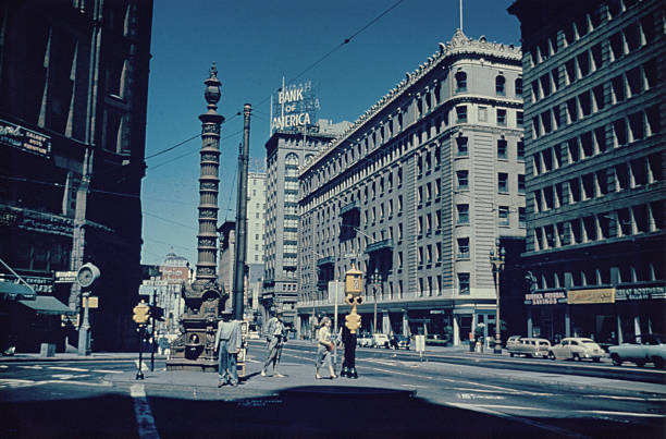 istock Vintage: San Francisco - Market Street, 1960s 507494072
