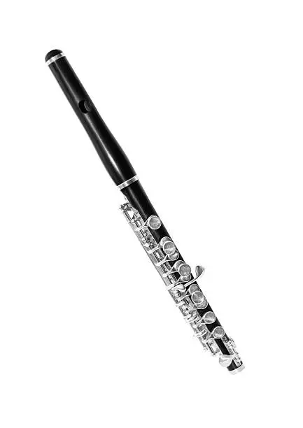  Flute isolated on a white