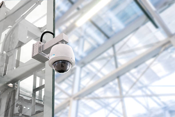 Security CCTV camera Security CCTV cameraSecurity CCTV camera: SONY A7 24 mp. indoor security camera stock pictures, royalty-free photos & images