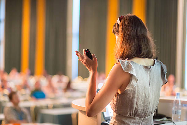istock Speaker at Business Conference and Presentation. 507496720