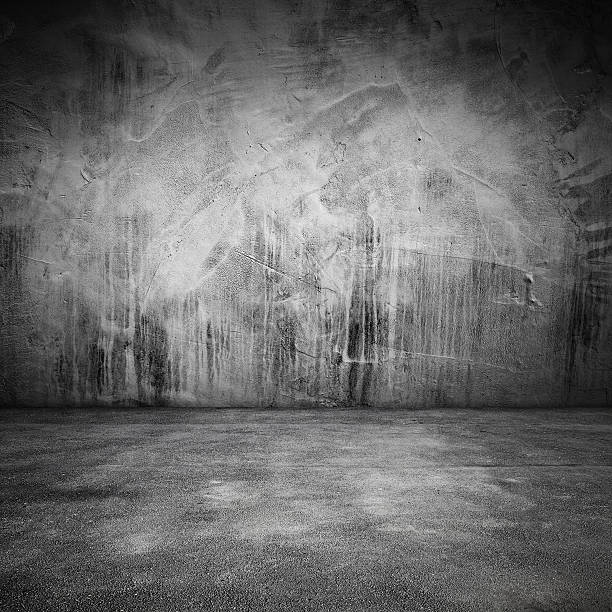 istock Abstract grungy interior with concrete floor and wall 507498074